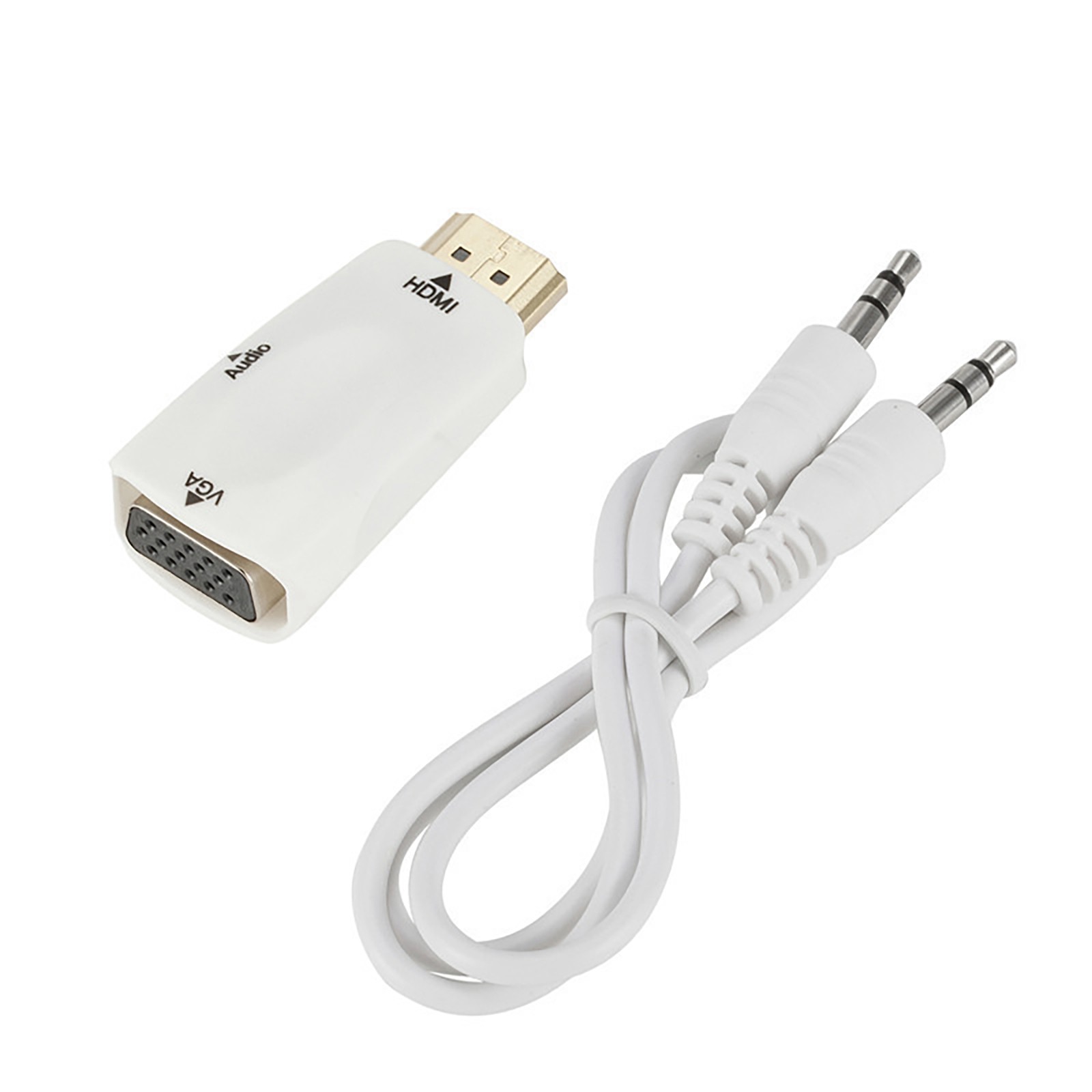 thumbnail image 2 of Conversor de VGA a HDMI - ABS, portátil, transmisión de alta velocidad - para conectar portátiles a TV/proyector, 2 of 2